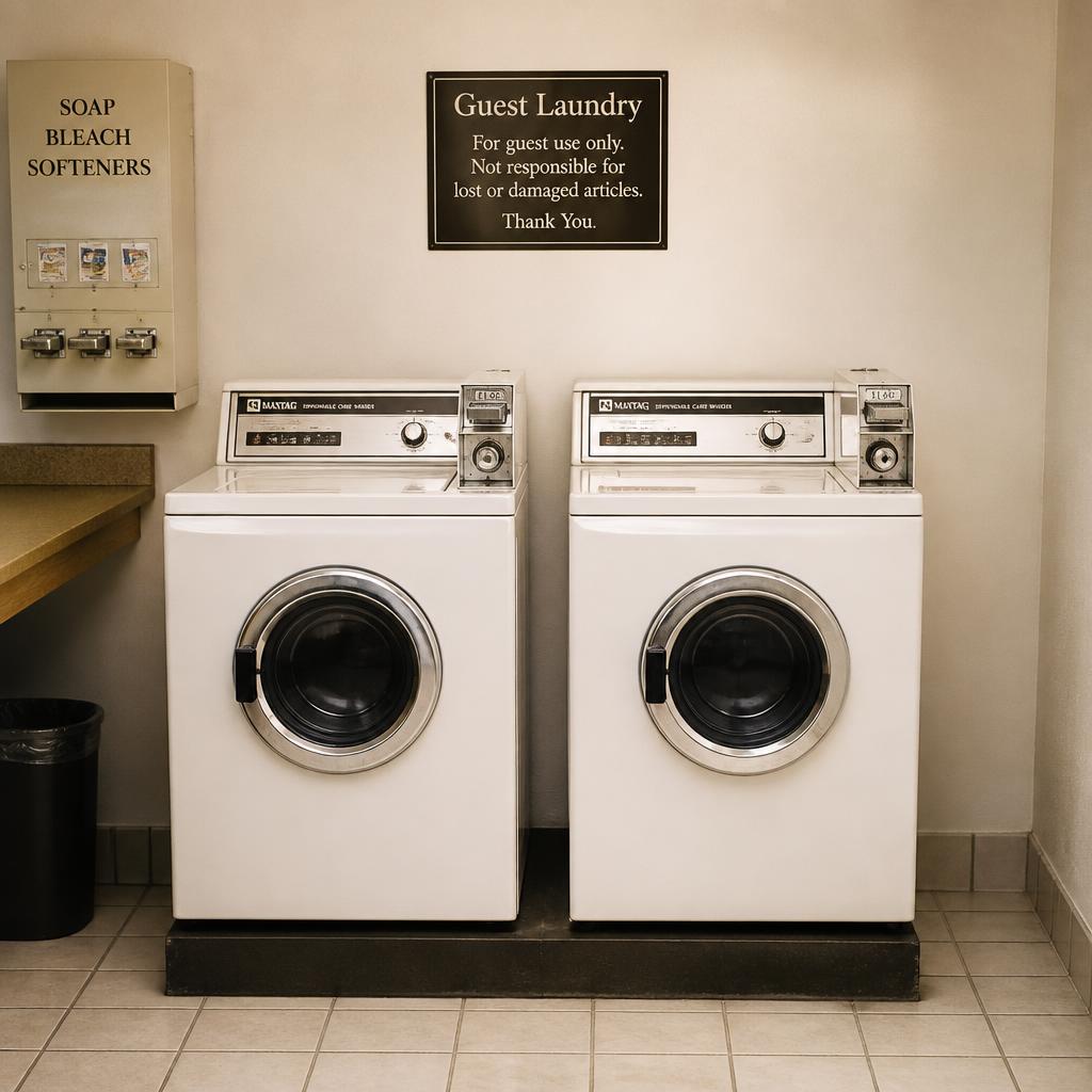 Guest Laundry at Top Notch Inn
