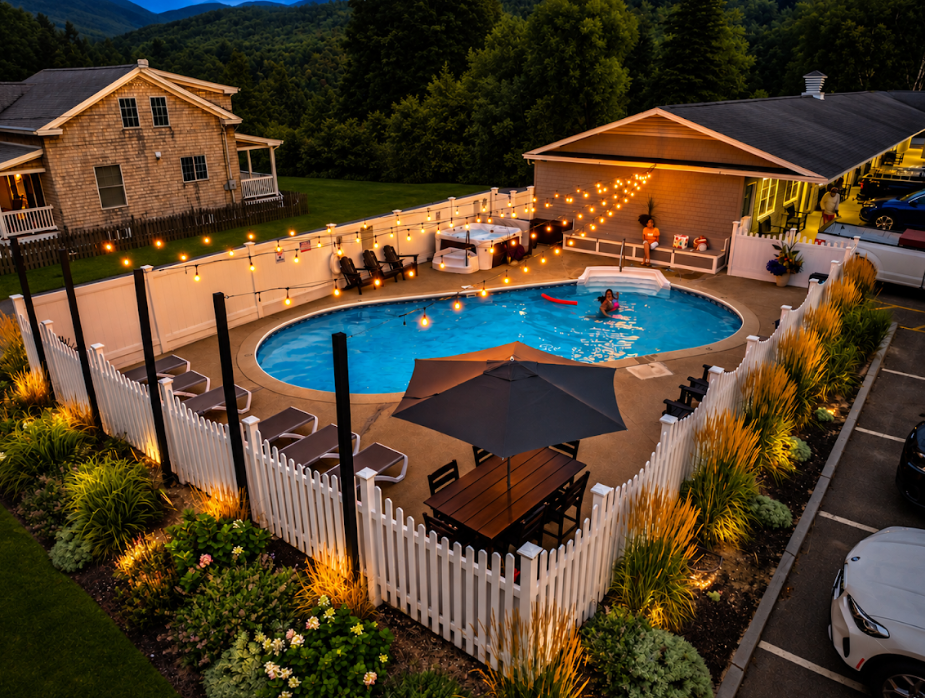 Heated Pool at Top Notch Inn